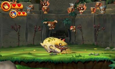 Nintendo Donkey Kong Country Returns 3D Standard Tysk, Engelsk, Spansk, Fransk, Italiensk Nintendo 3DS