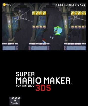 Nintendo Super Mario Maker for 3DS Vakio Saksa, Englanti, Espanja, Ranska, Italia Nintendo 3DS