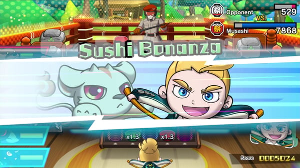 Nintendo Sushi Striker : The Way of Sushido
