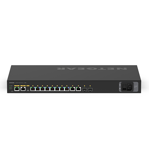 NETGEAR GSM4212UX Administreret L2/L3 Gigabit Ethernet (10/100/1000) Strøm over Ethernet (PoE) 1U Sort