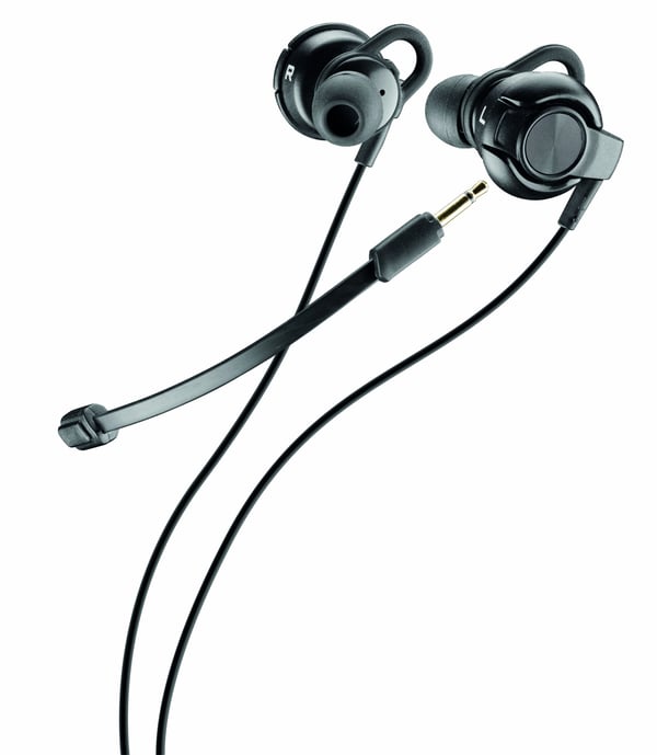 Cellularline 8018080427961 Headset Kabel I öra Samtal/musik Svart