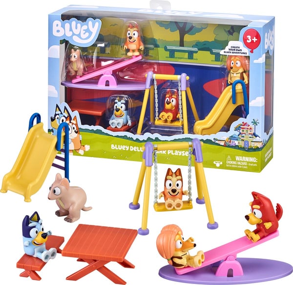 Moose Toys Bluey Deluxe Park Playset Moose Toys Bluey Deluxe Park Playset