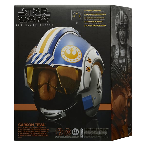 Star Wars The Black Series Elektronisk Black Series Carson Teva-hjälm