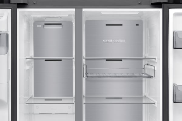 Samsung RS90F64EDF side-by-side køle-fryseskab Fritstående 621 L Sort