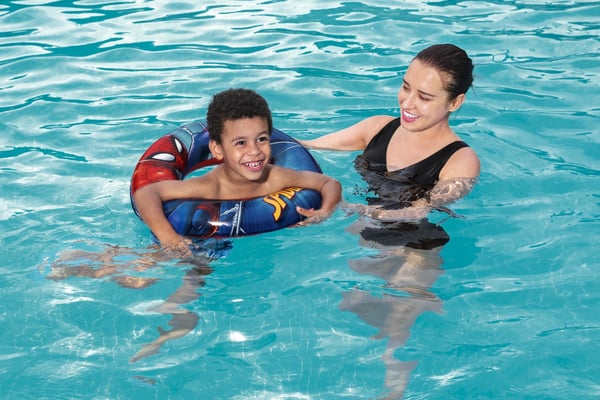 Bestway 98003 pool- och badmadrass Multifärg Bild Vinyl Badring