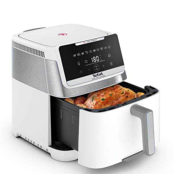 Tefal Easy Fry Silence EY8421E0 fritös Single 7 l Fristående 1800 W Varmluftsfritös Vit