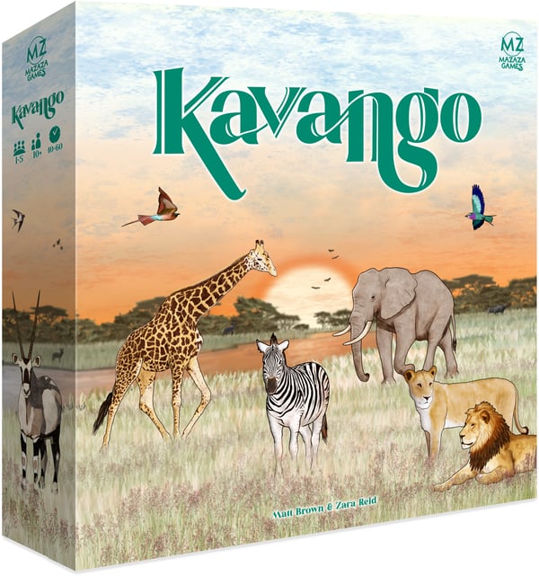 Asmodee Kavango Brætspil Rejser/eventyr