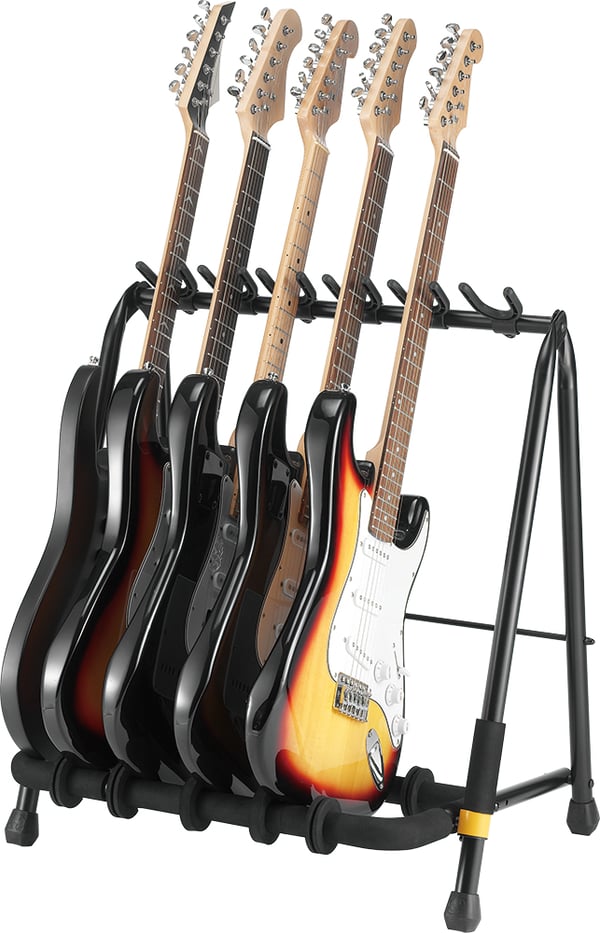 Hercules GS523B musikinstrumentstativ och -ställ Gitarr Svart