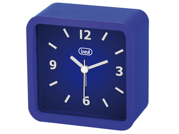 Trevi SL 3820 Quartz-väckarklocka Blå, Vit