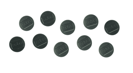 Nobo Magnetiska Whiteboardmagneter 10-Pack 38 mm Färgade Magneter