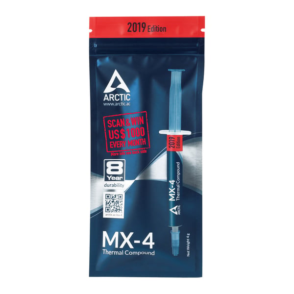 ARCTIC MX-4 kølekomponent Termisk pasta 8,5 W/mK 4 g