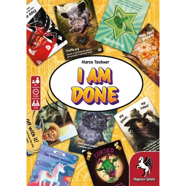 Asmodee I am done Kortspel