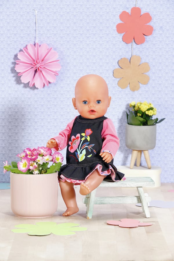 Dolly Moda Jeans Dress Dukketøjsæt