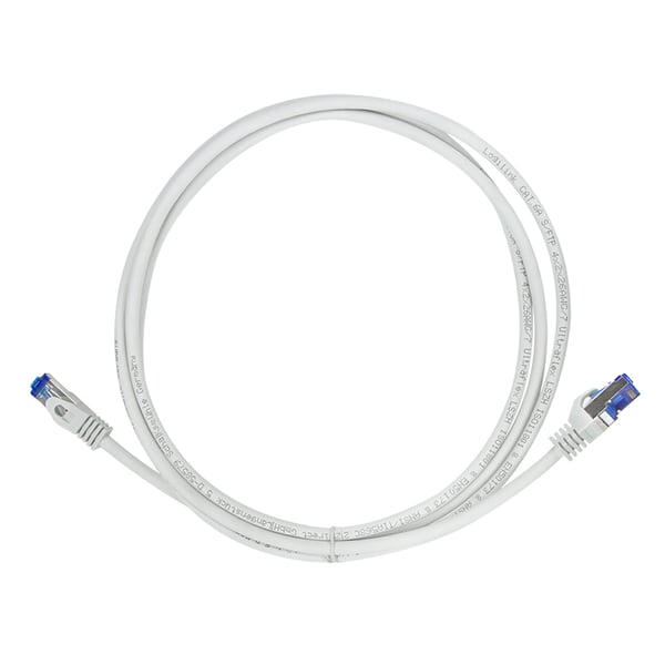 LogiLink Patchkabel Ultraflex Kat.6A S/FTP 1,5 m grå med Cat.7 råkabel ekstra fleksibel - Kabel - Ny