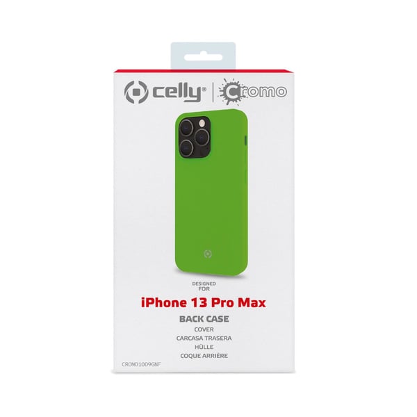 Celly CROMO1009GNF mobiltelefon etui 15,5 cm (6.1") Cover Grøn