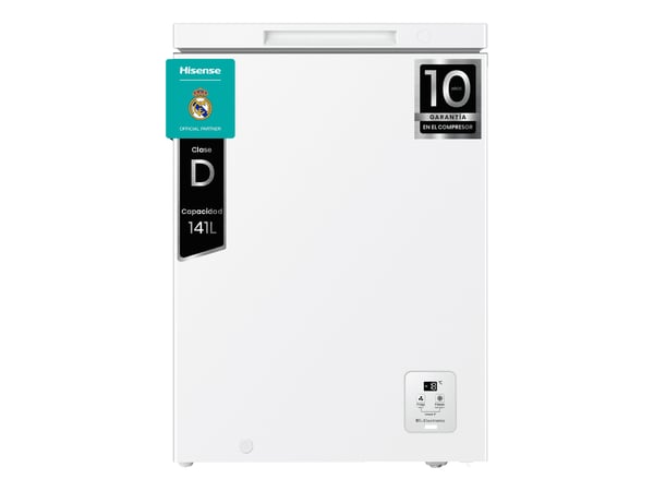 Hisense FT145N1AWDL fryser Kummefryser Fritstående 141 L Hvid