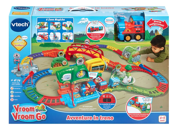 VTech Vroom Vroom Go - Avventure in treno