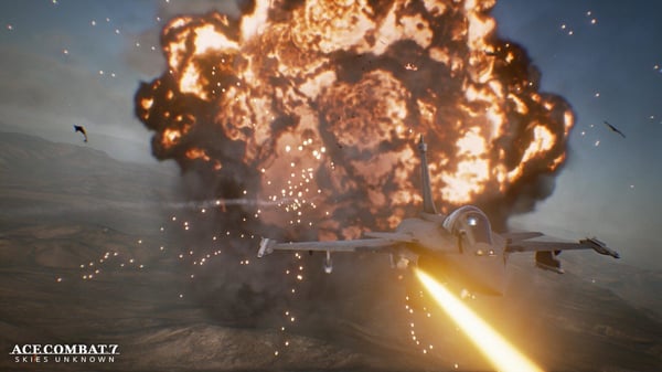 BANDAI NAMCO Entertainment Ace Combat 7 : Skies Unknown Standard Tyska, Engelska, Förenklad kinesiska, Koreanska, Spanska, Franska, Italienska, Japanska, Polska, Portugisiska, Ryska PlayStation 4