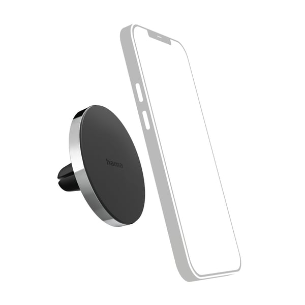 Hama 00210105 holder Passiv holder Mobiltelefon/Smartphone Sort, Sølv