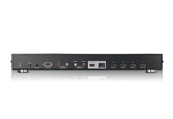 ATEN HDMI-omkopplare med 4 portar och dubbel utmatning