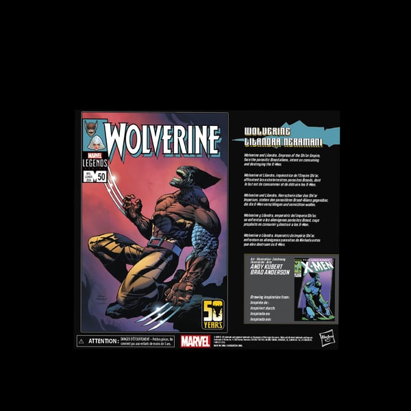 Marvel Wolverine and Lilandra Neramani