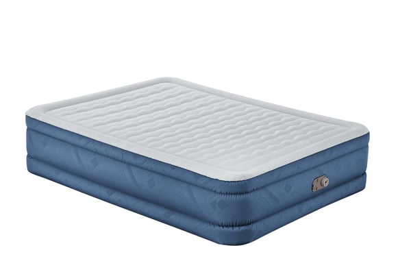 Bestway 69075 / 23 luftmadras Dobbelt madras Blå, Hvid Unisex
