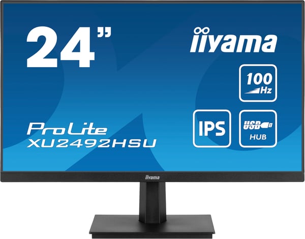 iiyama ProLite XU2492HSU-B6 computerskærm 60,5 cm (23.8") 1920 x 1080 pixel Fuld HD LED Sort