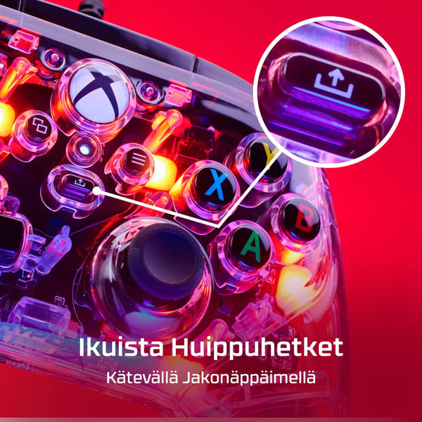 HyperX Clutch Gladiate – langallinen RGB-peliohjain – Xbox
