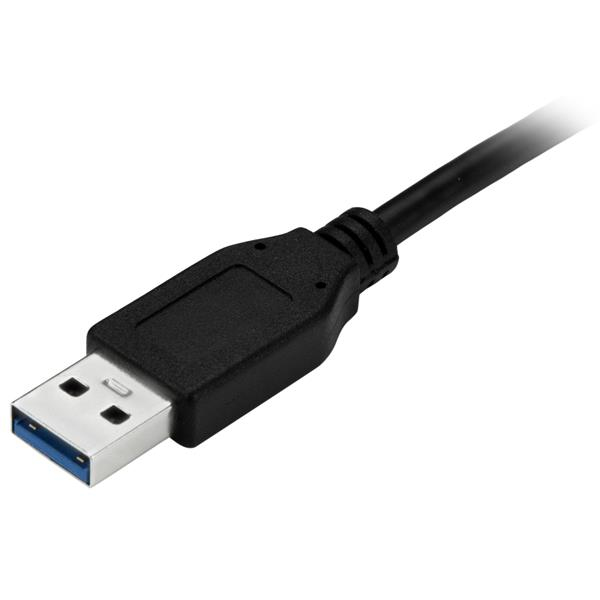 StarTech.com USB315AC1M USB-kabel USB 3.2 Gen 1 (3.1 Gen 1) 1 m USB A USB C 5 Gbit/sek. Sort