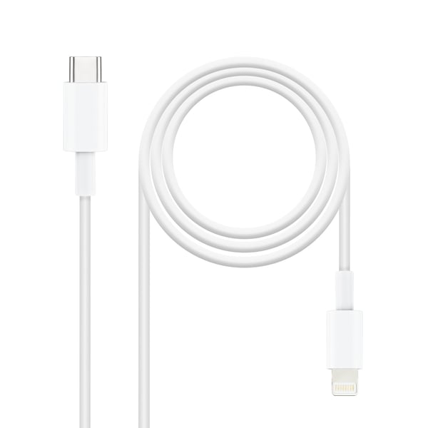 Nanocable 10.10.0600 Lightning kabel 0,5 m Hvid