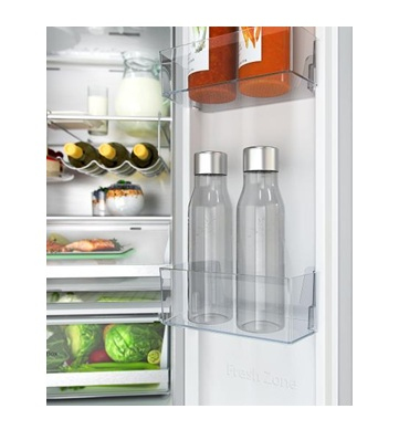 Hisense RF632N4WIE1 side-by-side køle-fryseskab Fritstående 485 L Rustfrit stål