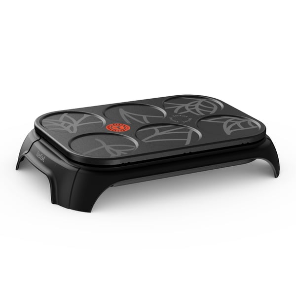 Tefal Crep'Party ECO PY55E8 crêpe-pannu 6 kreppi(ä) 1000 W Musta