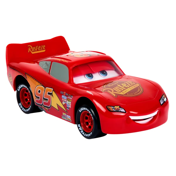 Disney Pixar Cars Disneyn ja Pixarin Autot, Moving Moments Salama McQueen -leluauto, jonka silmät ja suu liikkuvat