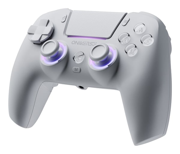 Oniverse Starion Vit Bluetooth Spelplatta Analog Android, PC, PlayStation 5, Playstation 3, iOS