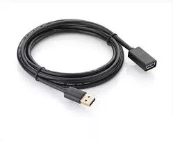 Ugreen 30127 USB-kaapeli USB 3.2 Gen 1 (3.1 Gen 1) 3 m USB A Musta