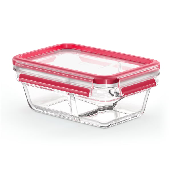 EMSA CLIP & CLOSE N10407 Rektangulär Låda 0,8 l Transparent 1 styck