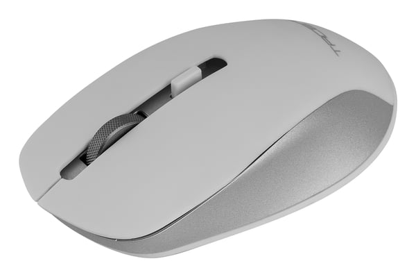 Tacens 6ZENITHWIT tastatur Mus inkluderet Hjemme/kontor RF trådløst QWERTY Italiensk Sølv, Hvid