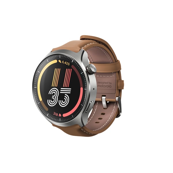 Motorola moto watch ultra 3,81 cm (1.5") P-OLED 46 mm Digital 466 x 466 pixel Berøringsskærm 4G Rustfrit stål Wi-Fi GPS (satellit)