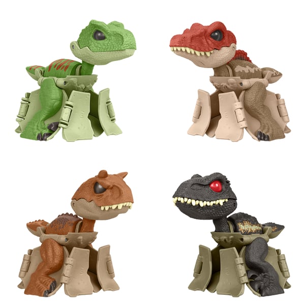 Jurassic World FIERCE CHANGERS HIDDEN HATCHERS-sortiment