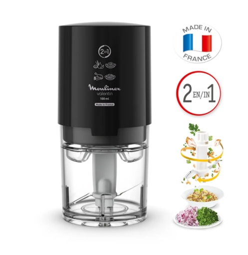 Moulinex Valentin DJ1208 0,1 l 220 W Svart