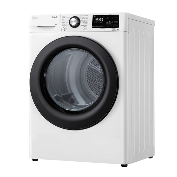 LG RH90V9AVBN tørretumbler Fritstående Front-læsning 9 kg Hvid