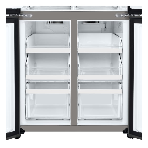 LG GML860PYFE Kombinerad kyl/frys side-by-side Fristående 506 l Rostfritt stål