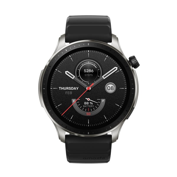 Amazfit GTR 4 Superspeed Black 3,63 cm (1.43") AMOLED 46 mm Digital 466 x 466 pixlar Pekskärm Svart GPS Amazfit GTR 4 Superspeed Black 3,63 cm (1.43") AMOLED 46 mm Digital 466 x 466 pixlar Pekskärm Svart GPS