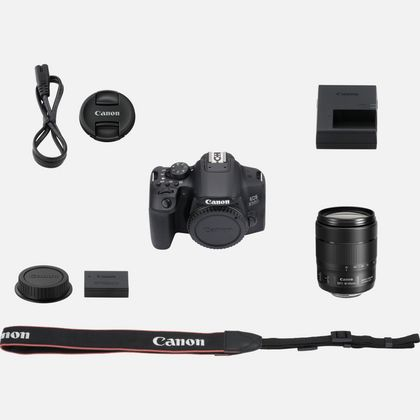 Canon EOS 850D SLR kamerasæt 24,1 MP CMOS 6000 x 4000 pixel Sort
