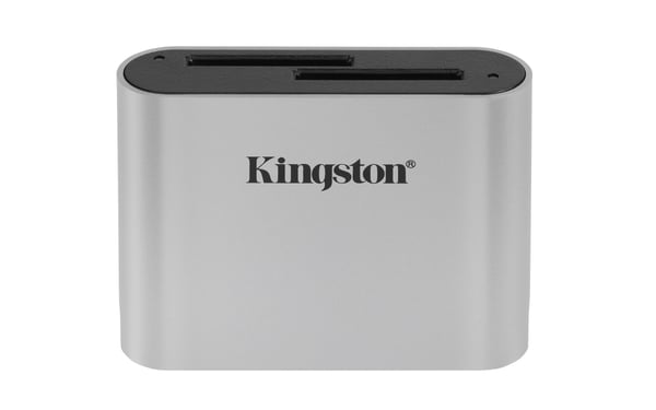 Kingston Technology USB 3.2 Gen1 Workflow Dual-Slot SDHC/SDXC UHS-II-kortlæser