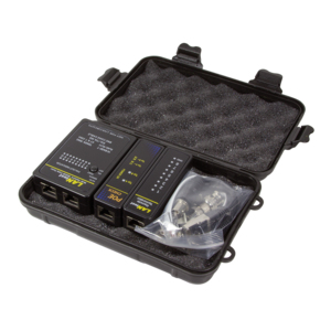 LogiLink WZ0015P netværkskabeltester Sort