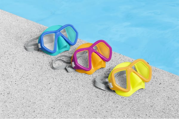 Bestway 22048 / 23 dykkemaske Polykarbonat Forskellige farver Barn