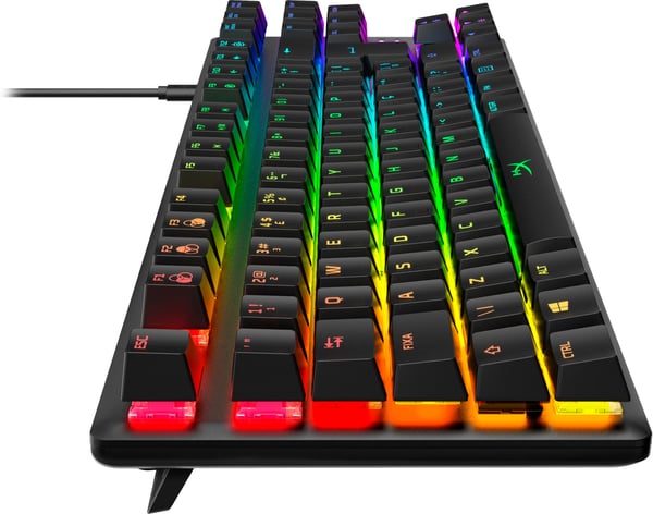 HyperX Alloy Origins Core – mekaniskt gamingtangentbord – HX Red (BR-layout)