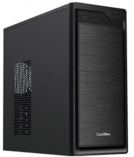 CoolBox COO-PCF800U3-0 tietokonekotelo Midi Tower Musta