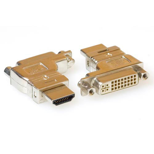 ACT AB3766 kabel kønsskifter DVI-D HDMI A Sølv